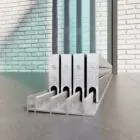 Glazen schuifwanden 4 rails